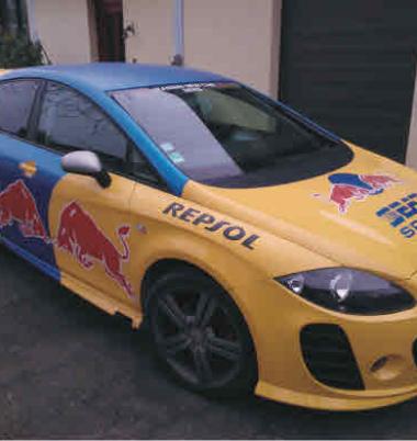 Marquage sur Seat Leon